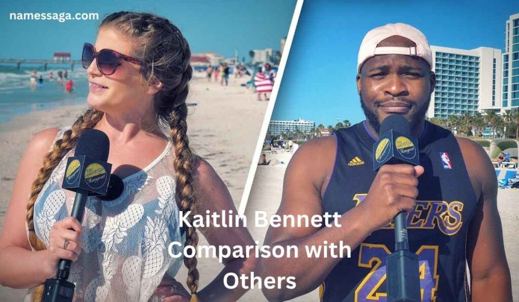 Kaitlin Bennett Comparison with Others